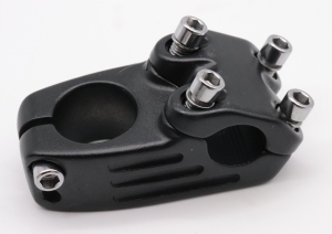 Fahrrad-Aluminium-BMX-Vorbau-stem-40mm-222-mm286-mm-Klemmung-schwarz-silber