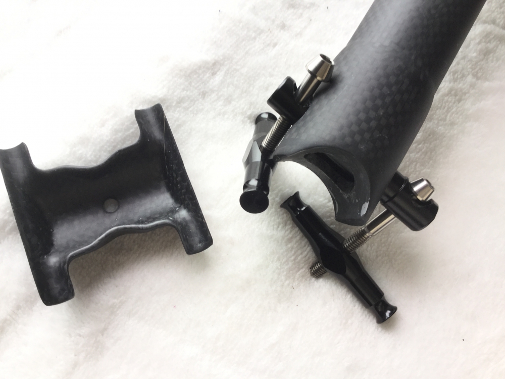 Bild 1 von Ultra leicht carbon Sattelstütze 27,2731,6mm *350/400mm nur 158g Matt neu