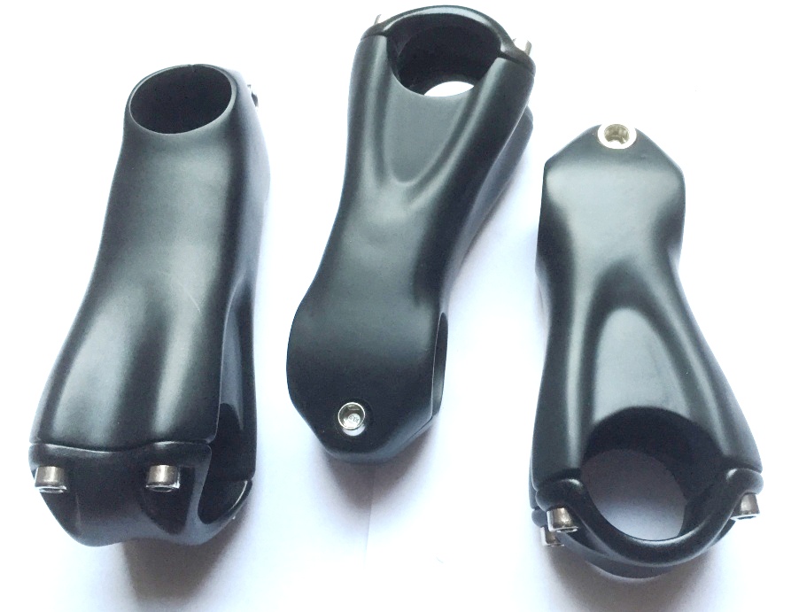 Bild 1 von Carbon Vorbau Fahrradlen​kervorbau stem 31,8 *10° 80-110mm mit Titanschrauben