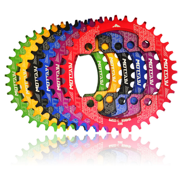Bild 1 von Aluminium Fahrrad Kettenblatt Kettenblätter Chainring BCD104mm 32T 34T 36T 38T