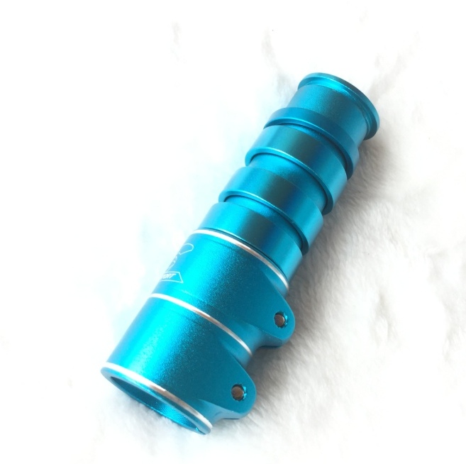 Bild 1 von  Alu Vorbau  Vorbauerhöhung 110 mm  Lenkererhöhung Lenker Erhöhung neu  / (Farbe) Blau