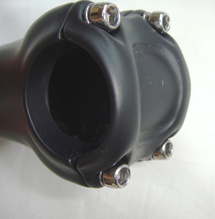 Bild 1 von Carbon Vorbau 31,8mm 6 ° 70-120 mm Fahrradlenkervorbau stem Titanschrauben neu  / (Länge) 120mm
