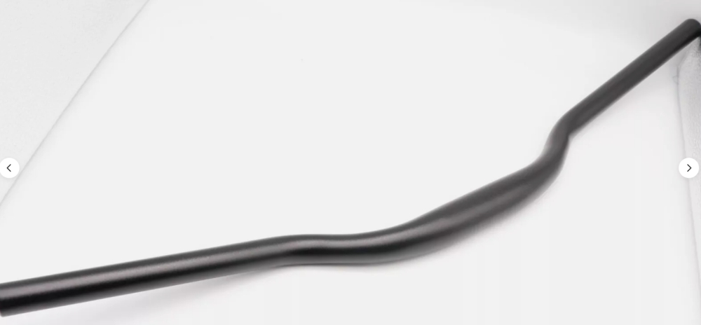 Bild 1 von Alu Riser Bar Ergo Lenker Ø 31,8 mm 580-780 mm schwarz matt