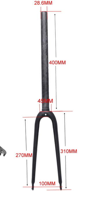 Bild 1 von Carbon MTB Rennrad Starrgabel 11/8