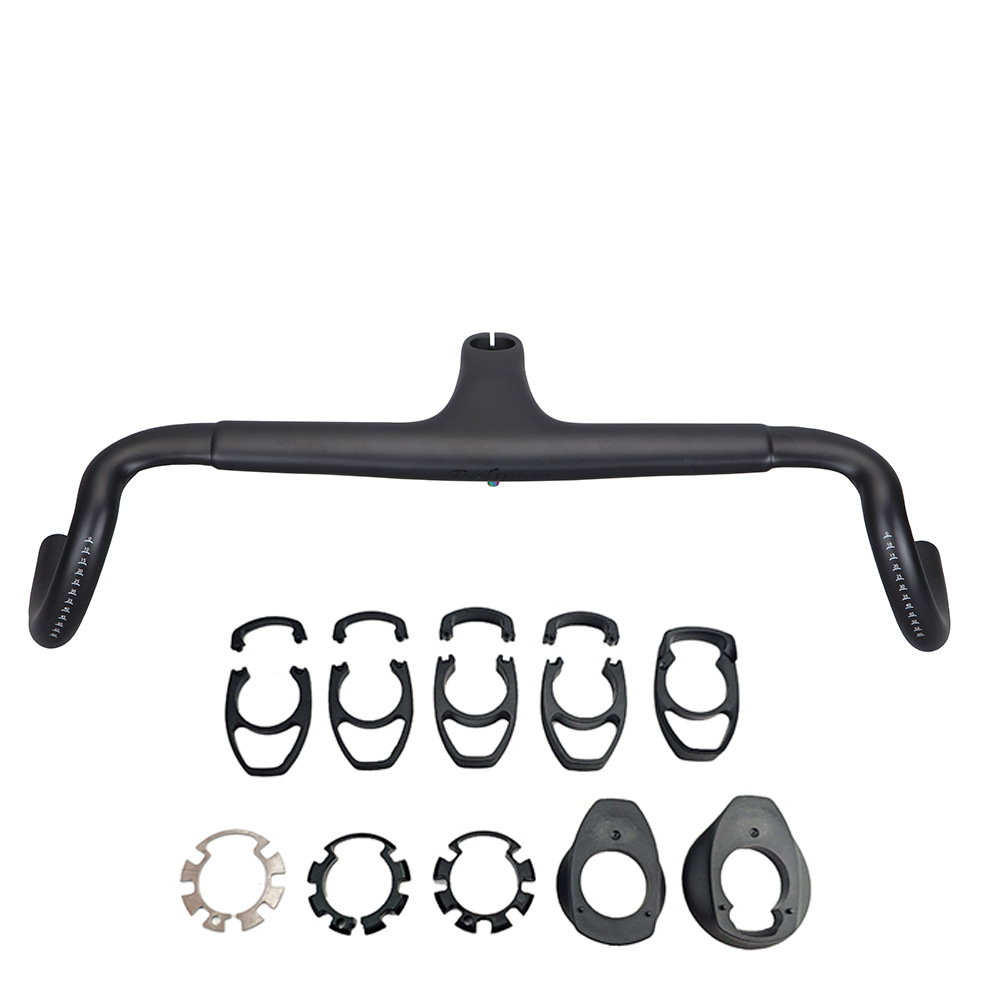 Bild 1 von Carbon Rennrad  Lenker-Vorbau 40-44 cm Vorbau integriertem Vorbau mit Steuersatz | Voll interne Kabe