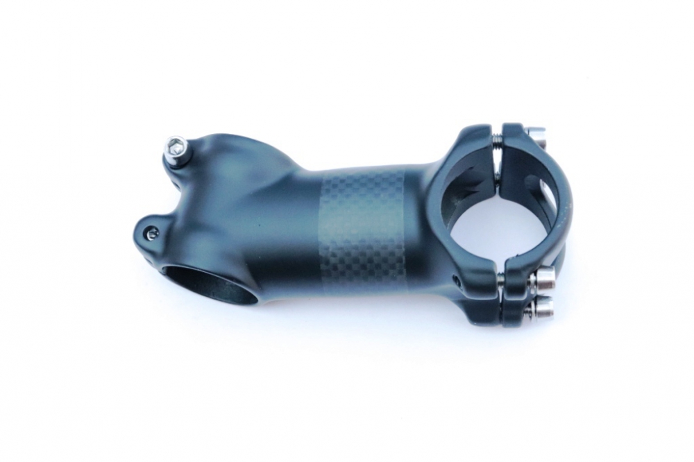 Bild 1 von Vorbau Carbon Look 31,8 mm Lange 70-110mm 17° schwarz  / (Farbe) Matt / (Länge) 70 mm