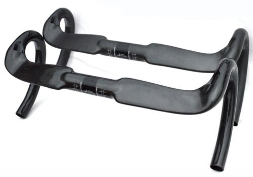 Bild 1 von Carbon Rennrad Lenker Aero Fahrradlenker 31.8mm 40cm 42cm 44cm Kohlefaser 220g  / (Maß) 42 cm