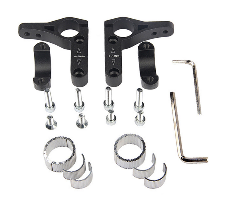 Bild 1 von Alu Lenker Rennrad TT Rest Bar Zeitfahren/Triathlon Fahrradlenker Einstellbar 