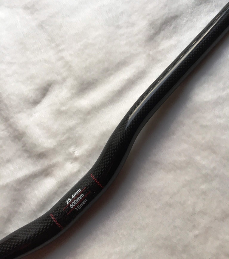 Bild 1 von Voll Carbonlenker Riser MTB Lenker 25,4 mm 580-720mm  / (Bereite) 720