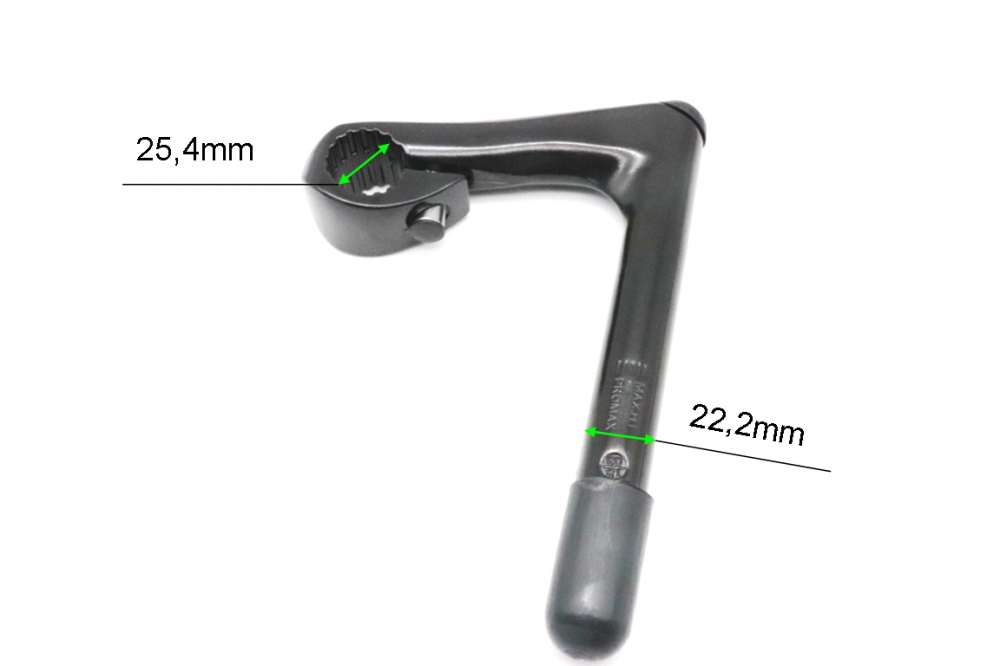Bild 1 von Fixed Singlespeed Classic zweiteiliger Lenker Vorbau zweiteilig 22.2*150*17°