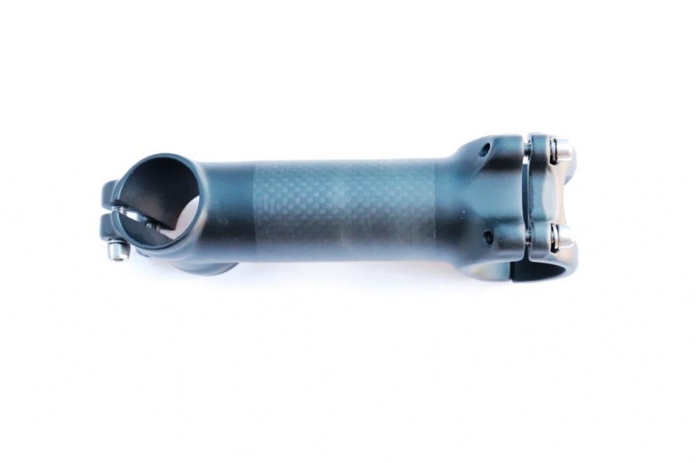 Bild 1 von Vorbau Carbon Look 31,8 mm Lange 70-110mm 17° schwarz  / (Farbe) Matt / (Länge) 110 mm