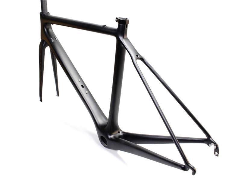 Bild 1 von Voll Carbon Rahmen Rennrad Radsport Fahrradrahme 51/54 cm Matt  / (Maß) 54 cm