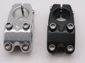 Bild 2 von Fahrrad Aluminium BMX Vorbau stem 40mm 22,2 mm/28,6 mm Klemmung schwarz silber