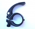 Bild 4 von Verstärkt Alu Fahrrad Sattelklemme mit Schnellspanner saddle clamp 40 mm Schwarz