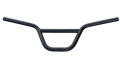 BMX Lenker Aluminium Riser Lenkerstange Ø22,2mm - 640mm Länge, 150mm Höhe 357g