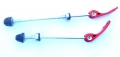 Bild 3 von Fahrrad Schnellspanner set schwarz für vorne und hinten schwarz Rot Blau Gold Silber  / (Farbe) Rot / (Menge) 1
