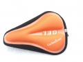 Bild 3 von Gel Fahrrad Sattel Bezug Satteldecke Sattelschutz Polster Sattelüberzug  / (Farbe) Orange