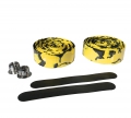 Bild 2 von höherwertig Mehrfarbe Lenkerband Bar Tape Rennrad Griffe Kork Top Qualität neu  / (Farbe) Schwarz-Gelb