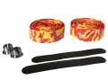 Bild 3 von höherwertig Mehrfarbe Lenkerband Bar Tape Rennrad Griffe Kork Top Qualität neu  / (Farbe) Orange-Gelb