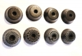 15mm 1-1/8" Steuersatz Carbon Tapered Headset konisch Spacer Kappe Set abdecker