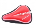 Bild 3 von Gel Fahrrad Sattel Bezug Satteldecke Sattelschutz Polster Sattelüberzug  / (Farbe) Rot