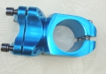 Bild 4 von Schön Alu Vorbau, 38mm Länge , 25,4/31,8mm, 7°, für Fixie / Singlespeed  / (Farbe) Blau / (Größe) 25,4 mm