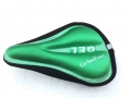 Bild 4 von Gel Fahrrad Sattel Bezug Satteldecke Sattelschutz Polster Sattelüberzug  / (Farbe) Grün