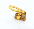 Bild 1 von Fahrrad Sattelklemme Schnellspanner Aluminium Legierung Sattelklemme 31,8 mm   / (Farbe) Gold