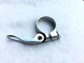 Bild 9 von  Details zu  Fahrrad Sattelklemme mit Schnellspanner saddle clamp 34,9 mm Aluminium neu   / (Farbe) Silber 