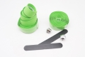 Bild 4 von höherwertig Mehrfarbe Lenkerband Bar Tape Rennrad Griffe Kork Top Qualität neu  / (Farbe) Grün
