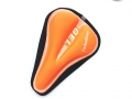 Bild 5 von Gel Fahrrad Sattel Bezug Satteldecke Sattelschutz Polster Sattelüberzug  / (Farbe) Orange