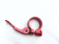 Bild 1 von  Details zu  Fahrrad Sattelklemme mit Schnellspanner saddle clamp 34,9 mm Aluminium neu   / (Farbe) Rot
