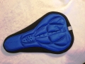 Bild 1 von Gel 3D Fahrrad Sattel Bezug Satteldecke Sattelschutz Polster 280mm x170mm  / (Farbe) Blau