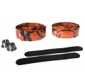 Bild 3 von höherwertig Mehrfarbe Lenkerband Bar Tape Rennrad Griffe Kork Top Qualität neu  / (Farbe) Schwarz-Orange