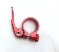 Bild 11 von Fahrrad Sattelklemme Schnellspanner Aluminium Legierung Sattelklemme 31,8 mm   / (Farbe) Rot