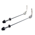 Bild 1 von Fahrrad Schnellspanner set schwarz für vorne und hinten schwarz Rot Blau Gold Silber  / (Farbe) Silber / (Menge) 1