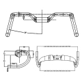 Bild 3 von Carbon Rennrad Aero Lenker Race handlebar 31,8*40 42 44MM Matt neu 259g