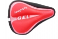 Bild 4 von Gel Fahrrad Sattel Bezug Satteldecke Sattelschutz Polster Sattelüberzug  / (Farbe) Rot