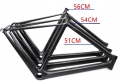 Voll Carbon Rahmen Rennrad Radsport Fahrradrahme 51/54 cm Matt