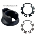 Bild 9 von Integrierter MTB Lenker Vorbau 70-80 740mm mit Steuersatz ultraleich nur 280g