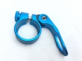 Bild 13 von Fahrrad Sattelklemme Schnellspanner Aluminium Legierung Sattelklemme 31,8 mm   / (Farbe) Blau