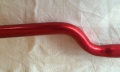 Bild 2 von Alu Lenker Riser Bar Handlebar Fixie Fixed Single Speed Singlespeed H50 520 mm  / (Farbe) Rot